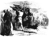 The scapegoat sent into the wilderness
